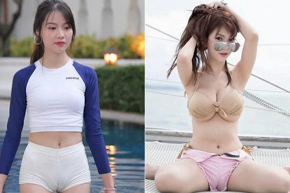 Ảnh gái xinh mu to với làn da hồng hào, căng mọng