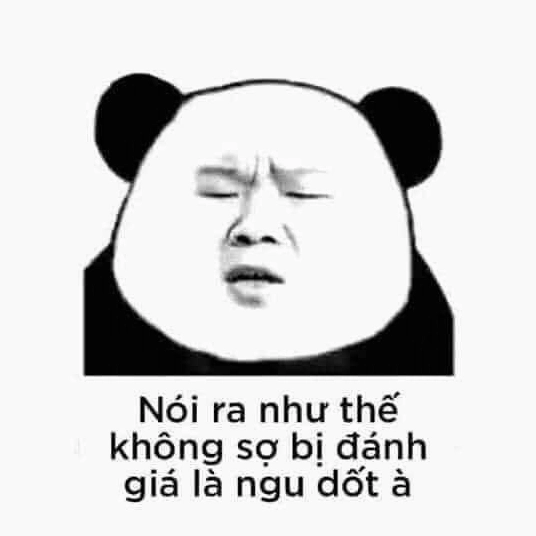 Meme gấu trúc cà khịa