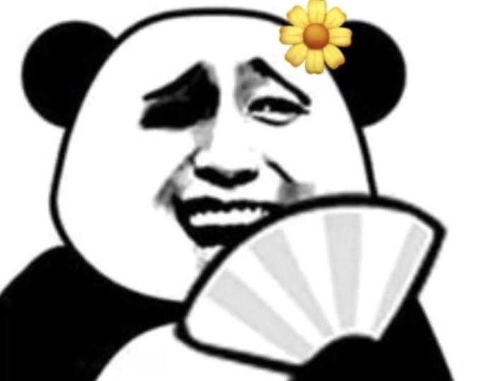 Meme gấu trúc cười đểu